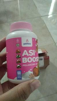 Product Review of MOMSY BUY 1 GET 1, ASI Booster 60 Kapsul X ALMOND MIX VANILLA 6 Sachet from E**8 2