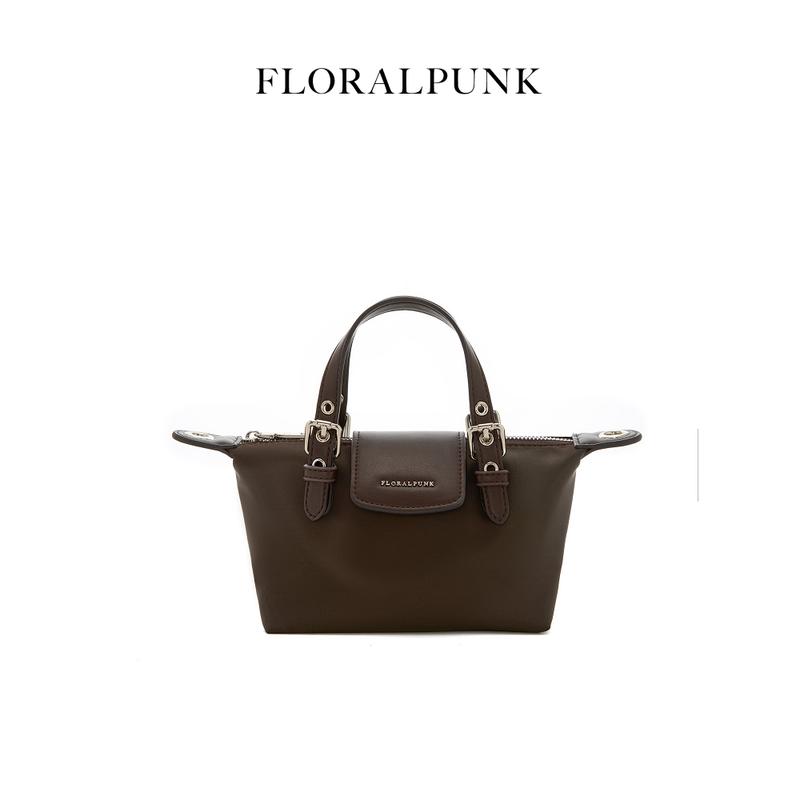  Túi Xách Floralpunk City Shopper Mini - Brown 