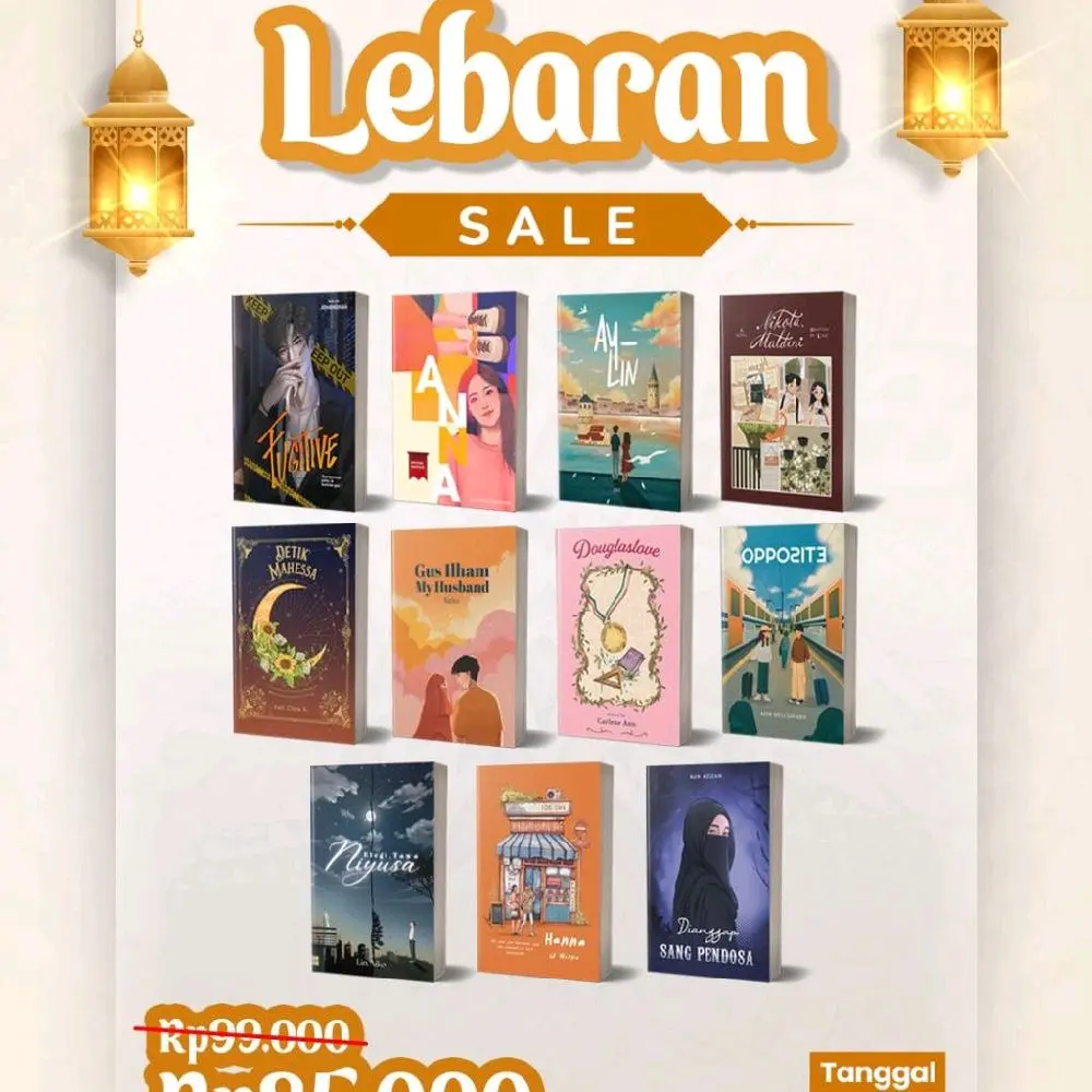 LEBARAN SALE : CLOUDBOOK & RAINBOOK HARGA 35K