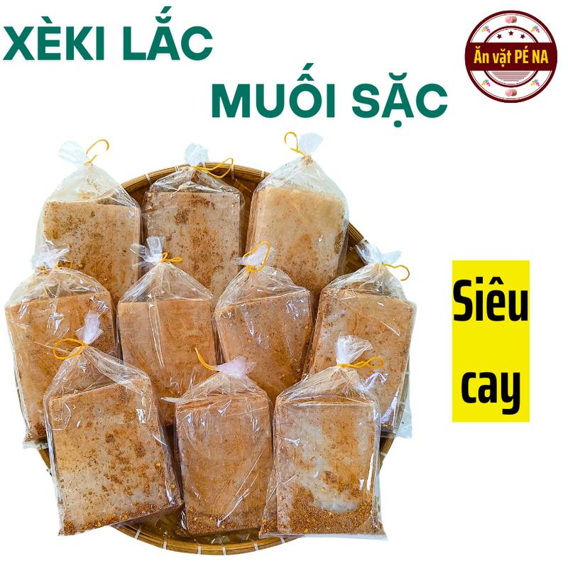 Combo 10 bịch Bánh tráng muối sặc xè ki lắc - Ăn vặt Pé Na Snack Food Thức Ăn banh trang xikecay