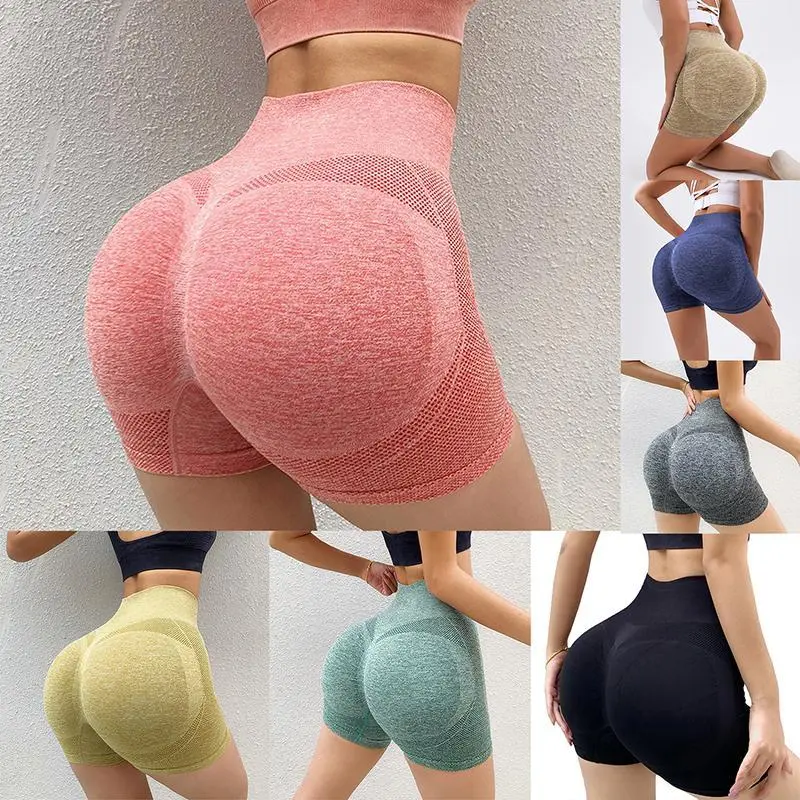 Quần Soóc Nhanh Khô Mùa Hè Cho Nữ, Quần Đùi Thể Thao Yoga Dáng Ôm, Quần Tập Yoga Thể Dục Co Giãn Mỏng Tập Luyện Tập Gym Quần Legging, Quần Đùi, [Khu Trẻ Trung]
