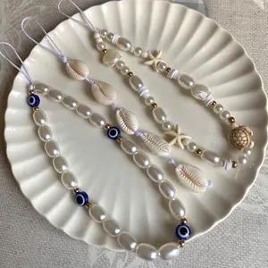 Gantungan Handphone Lucu | Seashell Strap Phone Aesthetic Tema Laut