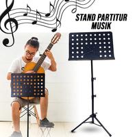 Gambar KAWES Stand Book Lubang Stand Book Musik Stand Partitur Untuk Buku Musik - Ukuran kecil dari KAWES.ID Kab. Tangerang 1 Tokopedia