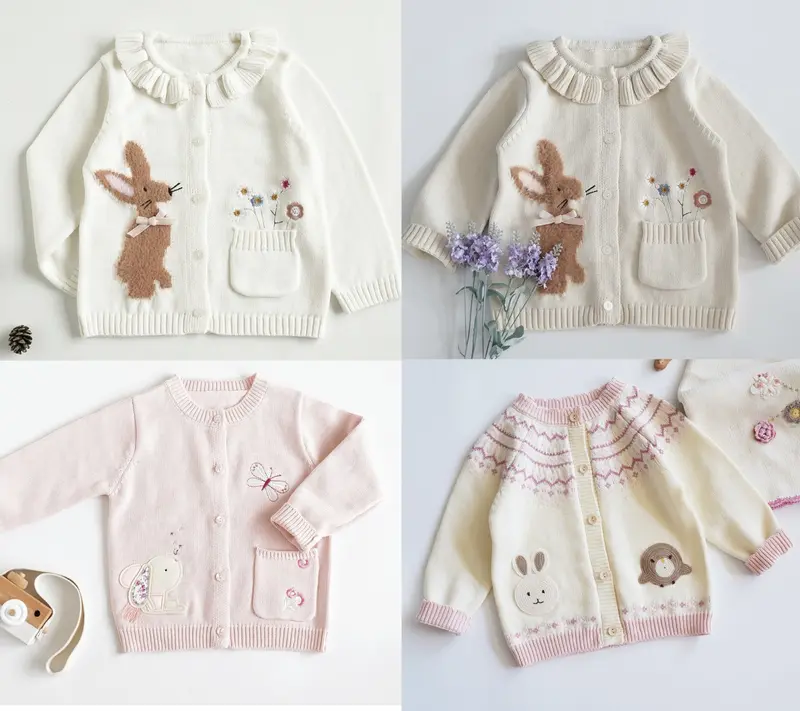 Little Latella - Carissa Cardigan | Cardigan Anak Perempuan / Jaket Lucu / Sweater Anak Fashion 0