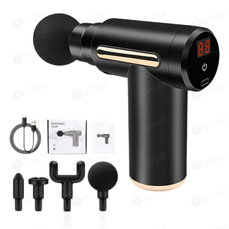 Alat pijat Elektrik/massage gun/alat pijat/electric/Alat Terapi otot Alat Relaksasi otot Fasia Muscle Massager Gun Pijat Serbaguna Pengecil 1