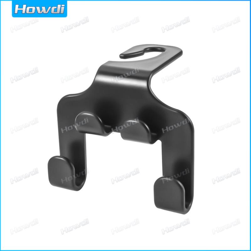 Product Introduction of 【Howdi Car Outlets】1pc Car Back Seat Hook Hanging Storage Mobile Phone Holder Rear Seat Phone Headrest Bracket 10