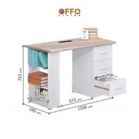 Gambar Offo Living - Meja Belajar - Meja Kerja dengan Rak Tempat Penyimpanan - RK-12050 dari Offo Living Furniture Kab. Bogor 5 Tokopedia