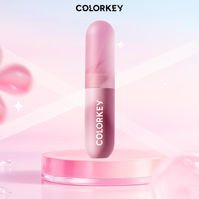 FLASH SALE Son Kem Bùn COLORKEY Lip Mud Chất Son Mềm Mịn Che Vân Môi Tốt Màu Sắc Thời Thượng 2g