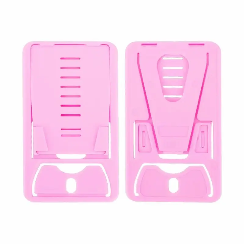 Holder Hp Meja Card Phone Mini Universal Stand Handphone Kecil Tipis Dudukan Tempat Sandaran Hape Model Kartu - DISTRIBUTHOR 6