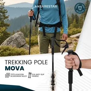 ANTARESTAR Official Trekking Pole / Tongkat  Alat Hiking Outdoor Camping Antarestar Series Gunung | TMO