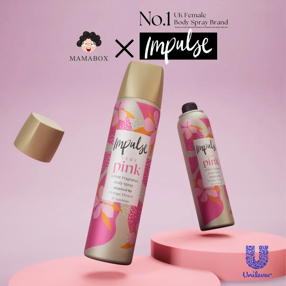 Impulse Very Pink Body Spray Deodorant 75ml Floral Fragrance Handy Scented