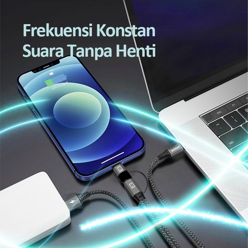 Bonkyo F999X+M990 Soundcard Set dengan Mikrofon Omnidirectional Super Bass & Pengurang Kebisingan untuk Streaming Langsung & Audio Berkualitas Tinggi F999X M990 OTG - Laptop Bonkyo F999X+M990 Soundcard Set dengan Mikrofon Omnidirectional Super Bass & Pengurang Kebisingan untuk Streaming Langsung & Audio Berkualitas Tinggi F999X M990 OTG - Laptop