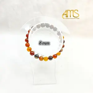 GELANG SULAIMAN MADU 8MM ORIGINAL PREMIUM