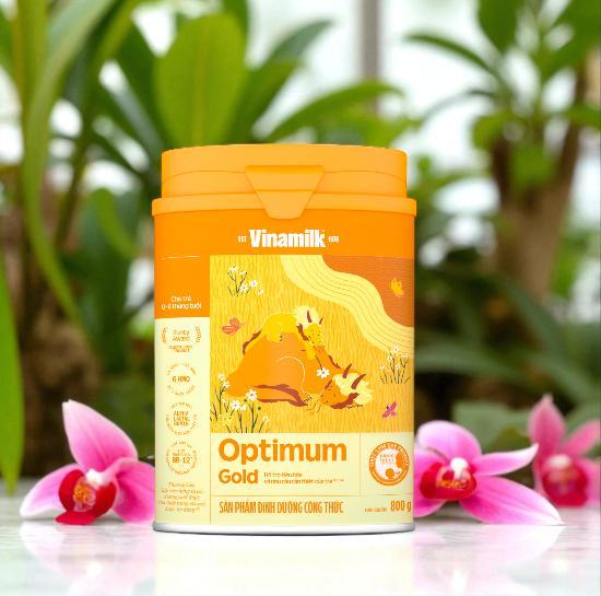  Sữa công thức optimum Gold dành cho trẻ mầm non lon 850g-nuôi con đường dài 