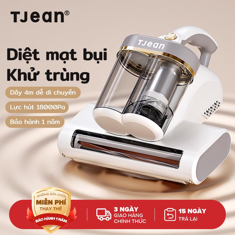 Máy Hút Bụi Giường Nệm TJean – Thiết Kế Hai Khoang Lực Hút Mạnh 18Kpa Tích Hợp Tia UV & Siêu Âm Loại Bỏ 99,99% Mạt Bụi