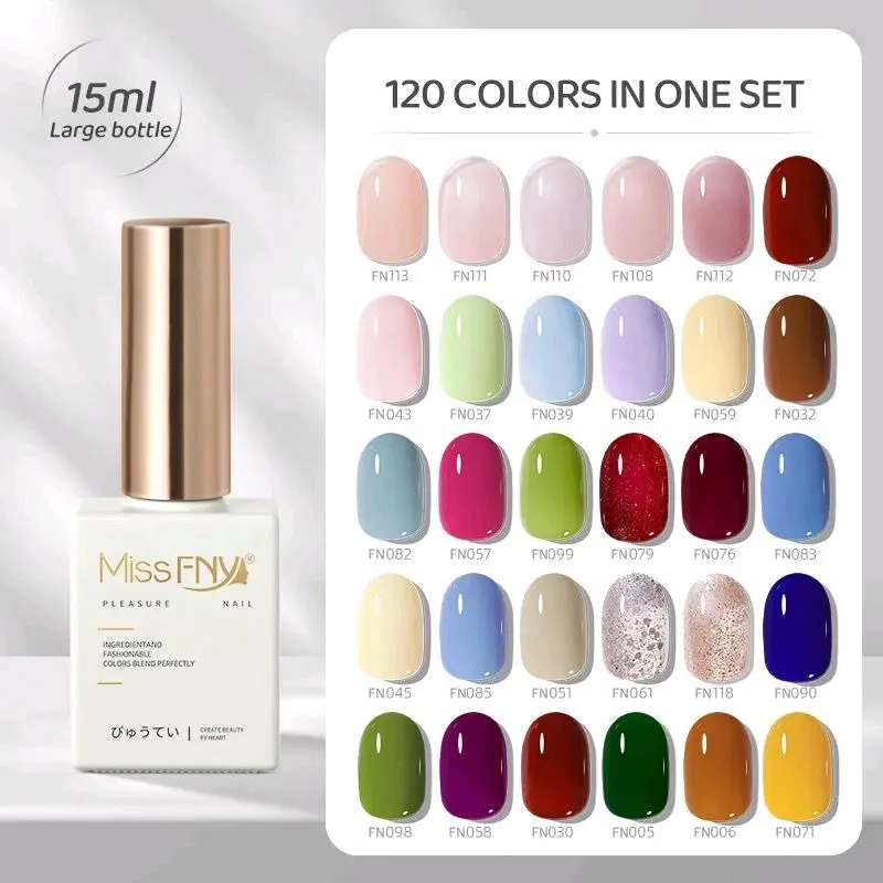 miss FNY nail gels polish Cat Pewarna Kuku 0
