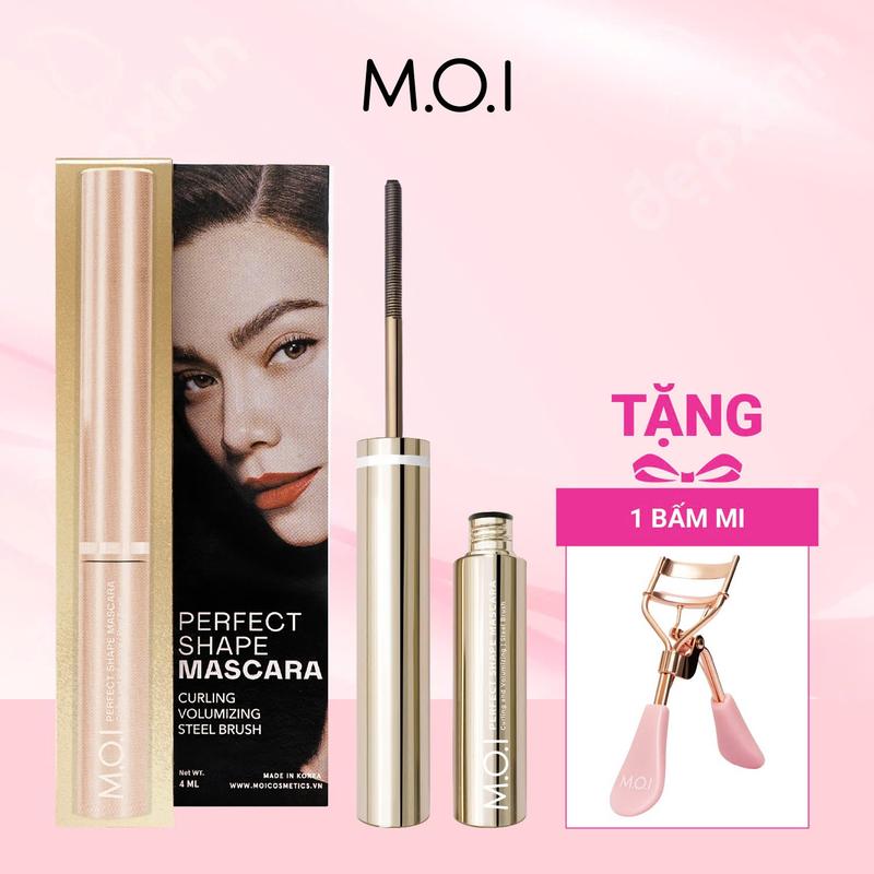   TẶNG QUÀ  Chuốt mi M.O.I Perfect Shape Mascara 4ml - Không lem không trôi 