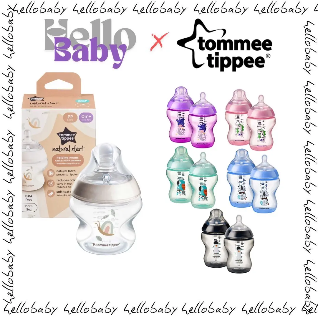 Tommee Tippee CTN PP Closer To Nature Baby Feeding Milk Bottle Botol/Teats/Ultra-Light Silicone Pacifier Soothers Puting