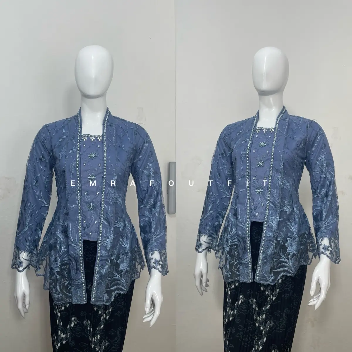 Kebaya kutu baru tille sapto mutiara payet terbaru Baju Dress Mewah Panjang modern