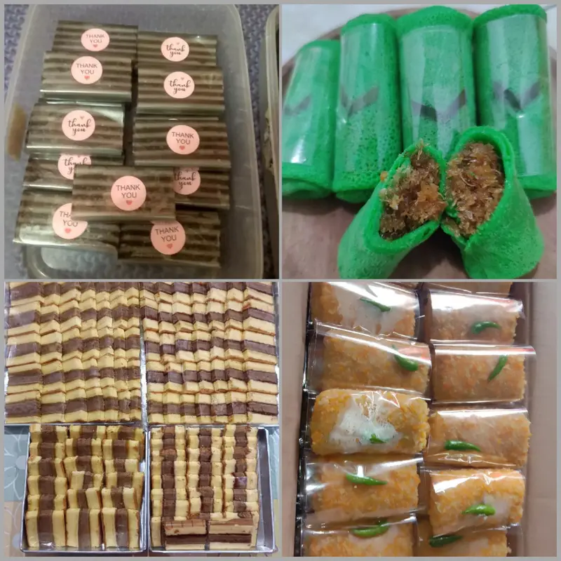 AliMaMa - PLASTIK KUE BASAH (100 PCS)- Plastic Risol Risoles Dadar Gulung Lemper OPP Gorengan Selembar Selapis Lem Seal Murah Medan Kitchenware 4