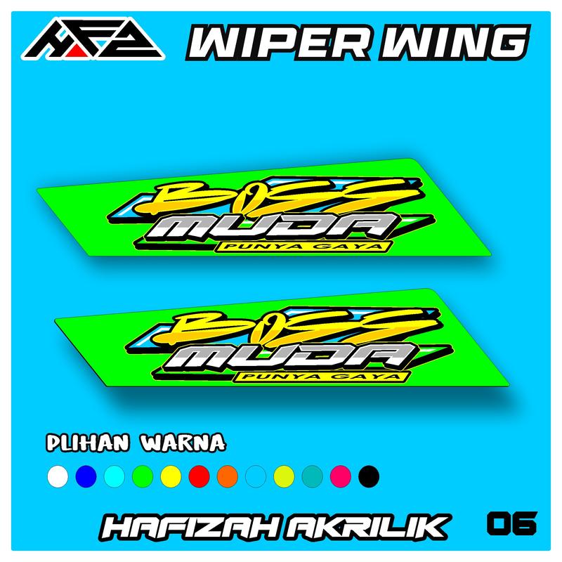 variasi wiper wing mobil truk dan pick up banyak pilihan warna kode006 5