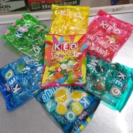 [ 01 Gói ] 1 Vé Trở Về Tuổi Thơ || 1 Chiếc Kẹo Ổi, Chanh, Vải, Bặc Hà,...
