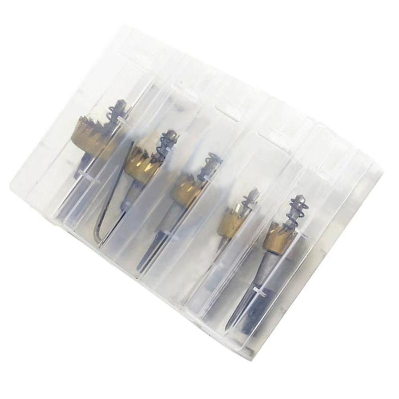 Product Introduction of 5pcs HSS Drill Bit Hole Saw Tooth Set Stainless Steel Metal Alloy Cutter 16-30mm 41