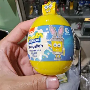 Trendy sound Sembo Block Spongebob Squarepants bunny kelinci Rabbit costume kostun Bikini Bottom show sponsbob mainan konstruki