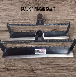 Garuk Piringan Sawit Cangkul Alat Pembersih Gulma Rumput Original Baja Gergaji Selendang Tahan Lama 35cm