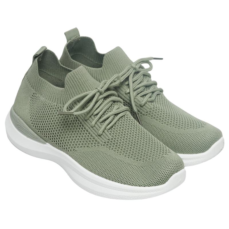 Dr. Kevin Sepatu Olahraga Sport Wanita Sneakers Rajut Slip On 589-069 6