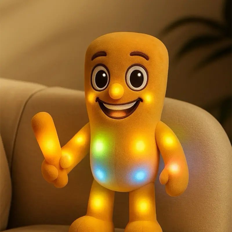 Pakai LED !! Boneka Tung Tung Sahur 50 Cm / Dolls Toys bone katung 2
