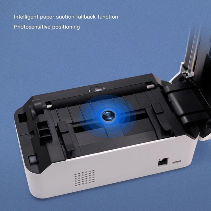 SMARTCOM Printer Thermal Bluetooth 80mm SM401 203DPI Printer Label Resi Cetak Alamat Nota PPOB 4