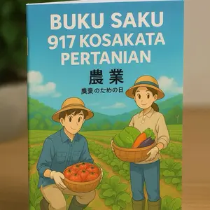 Buku Saku 917 Kosakata SSW Pertanian – Bahasa Jepang untuk Pekerja Agrikultur