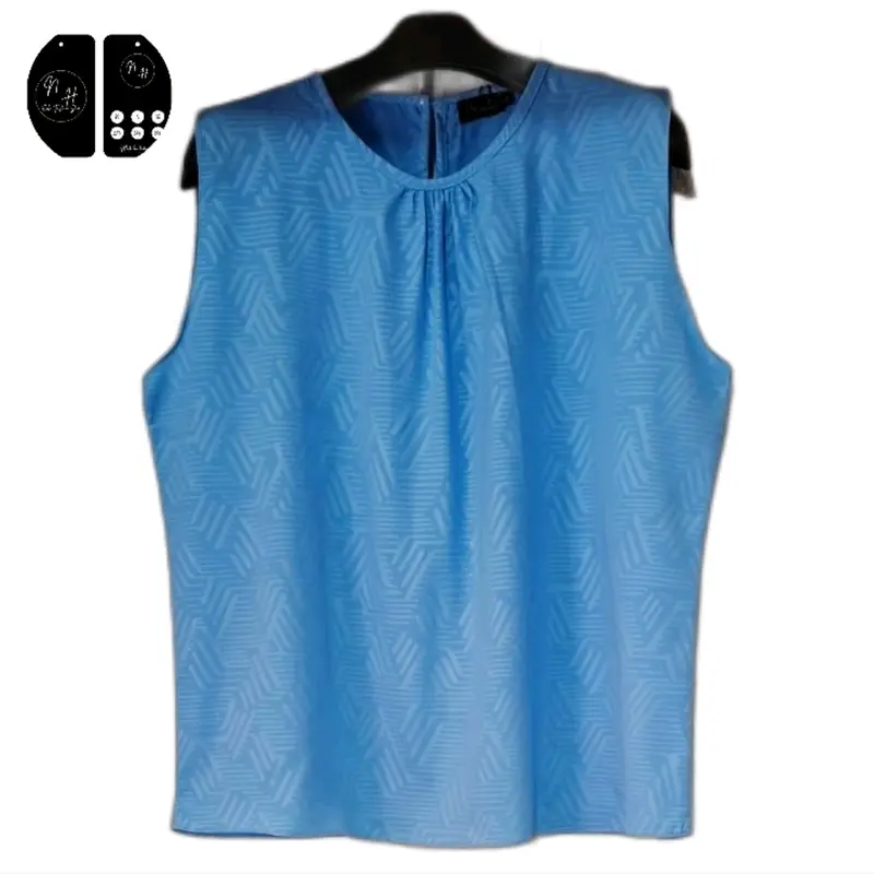 NH Top Inner Sleveless  Cantik Jumbo Tanpa Lengan  Atasan Wanita  Nyaman Hitam Motif Dalaman Tebal  Katun Lembut  Tank Panjang Rompi Fit Garis inner  vest Kotak Melar 3