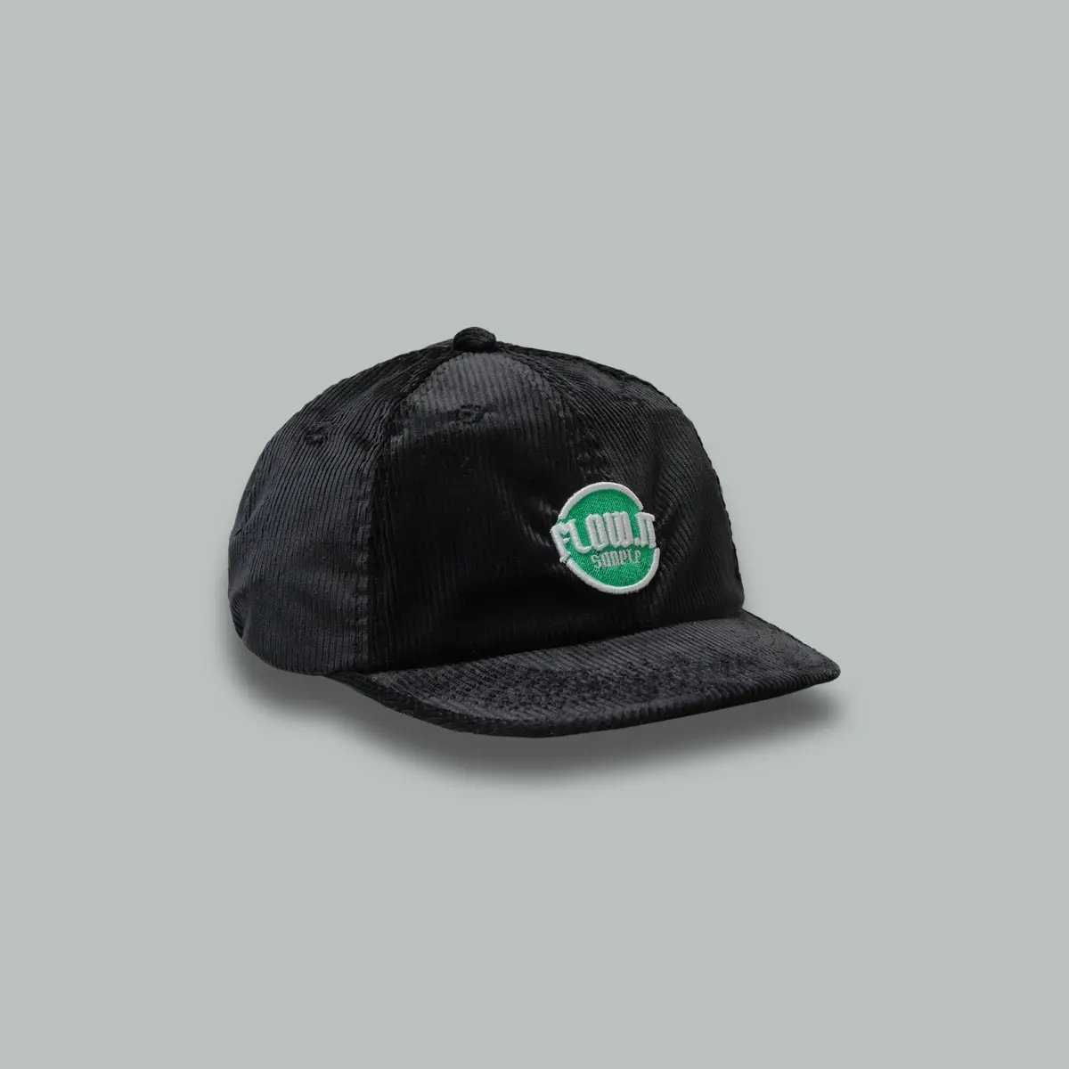 Topi Pria Six Panel Corduroy Cap Baseball Lidah Pendek Dewasa