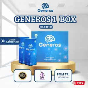 VITAMIN ANAK GENEROS ORIGINAL MEMBANTU MENJAGA KESEHATAN - 1 BOX ISI 2 BOTOL