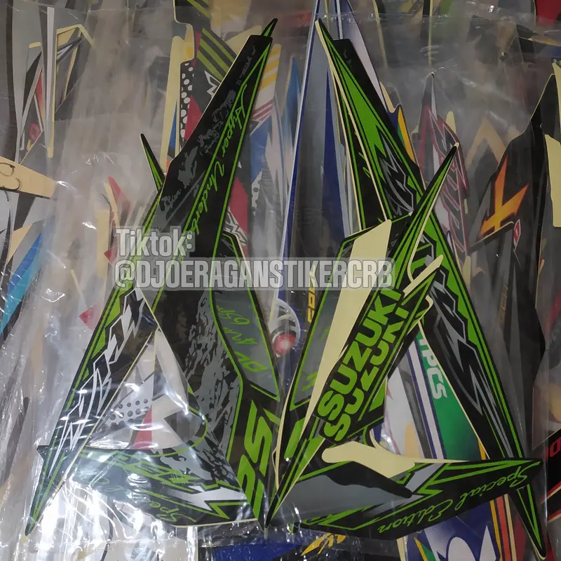 Striping Satria Fu 2012 SE Special Edition Stiker Motor Suzuki Satria Fu F150 2012 Fu Barong Motorcycle 7
