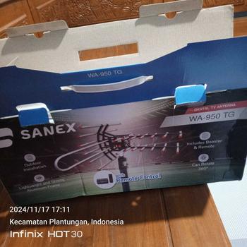 Product Review of SANEX ANTENA TV DIGITAL + BOOSTER WA 950 TG / WA-850TG (FREE KABEL) GARANSI RESMI from N**o 1
