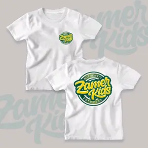 THREEKIDS X ZAMER KIDS Kaos Anak Motif Zamer Untuk Usia 1-12 Tahun Laki-laki dan Perempuan Baju