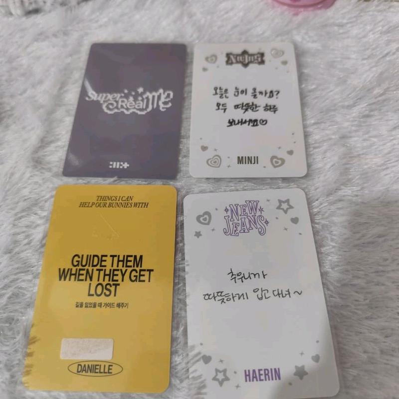 Photocard Official NewJeans Illit Iroha Minji Danielle Haerin 1