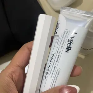 Instant Nail Glue dan Remover Uvgells - Lem Kuku Extension Tahan Lama 2 Minggu Tahan Air 30 Hari Mudah Aplikasi Hasil Rapi