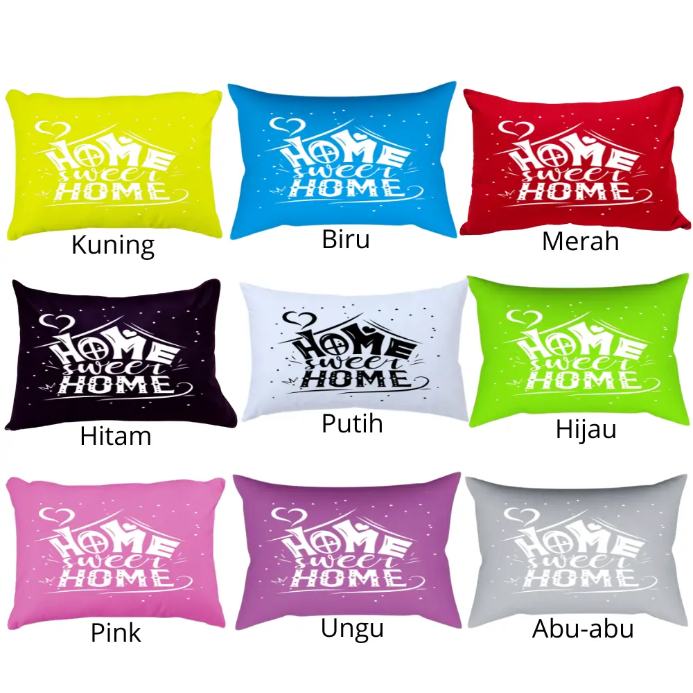 Sarung Bantal 35x50 cm  / Sarung Bantal Duduk / Sarung Bantal Kursi / Sarung Bantal Kantorr