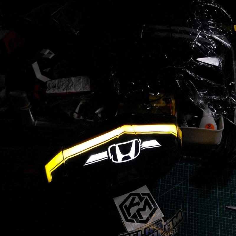 Stoplamp lazy rgb vario led new gen1 gen2 logo honda 3