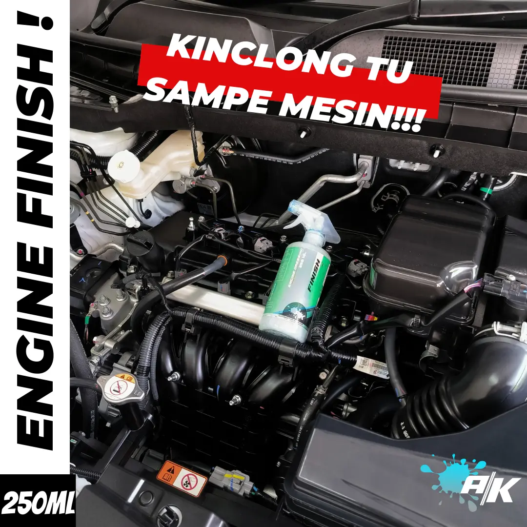 ENGINE DRESSING / pengkilap ruang mesin /body plastik 250ml original AUTOKLEEN