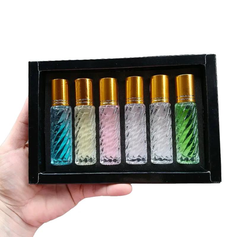 Bộ 6 chai nước hoa lăn thơm đậm đà 6 mùi