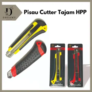 [Dream] Pisau Kater Stainless Tebal / Cutter Besar Murah / Pisau Cutter Tajam Stainless HPP