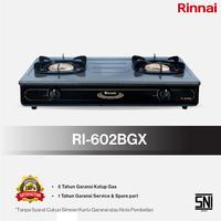 Gambar RINNAI RI602BGX Kompor Gas 2 Tungku Api Tornado Garansi Resmi RI-602BGX dari Indah Home Shop Kota Administrasi Jakarta Selatan 2 Tokopedia