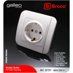 STOP KONTAK BROCO GALLEO INBOW DITANAM STOPKONTAK GALLEO BROCO G151