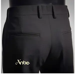 ANBE Celana Kerja Kantor Pria Formal Bahan Premium Hitam Slimfit Semi Woll Anti Kusut 2 Kantong Depan Belakang