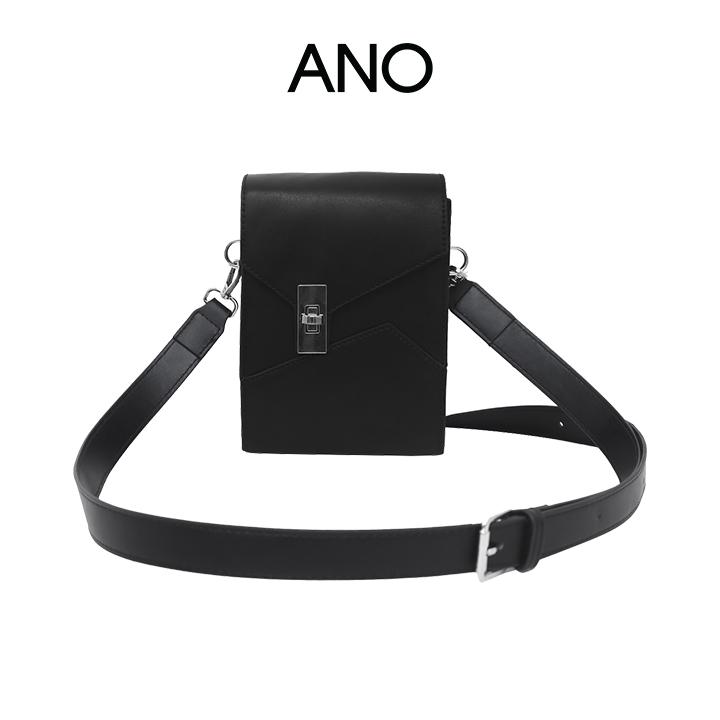 Túi đeo chéo nam ANO dáng hộp đứng Phong cách trẻ trung cá tính TC087 Bag Da